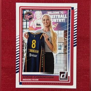 Sophie Cunningham 2025 Indiana Fever WNBA Trading Card